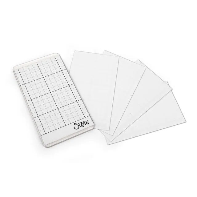 sizzix-sticky-grid-sheets-klebefolie-5er-pack-sidekick image 1