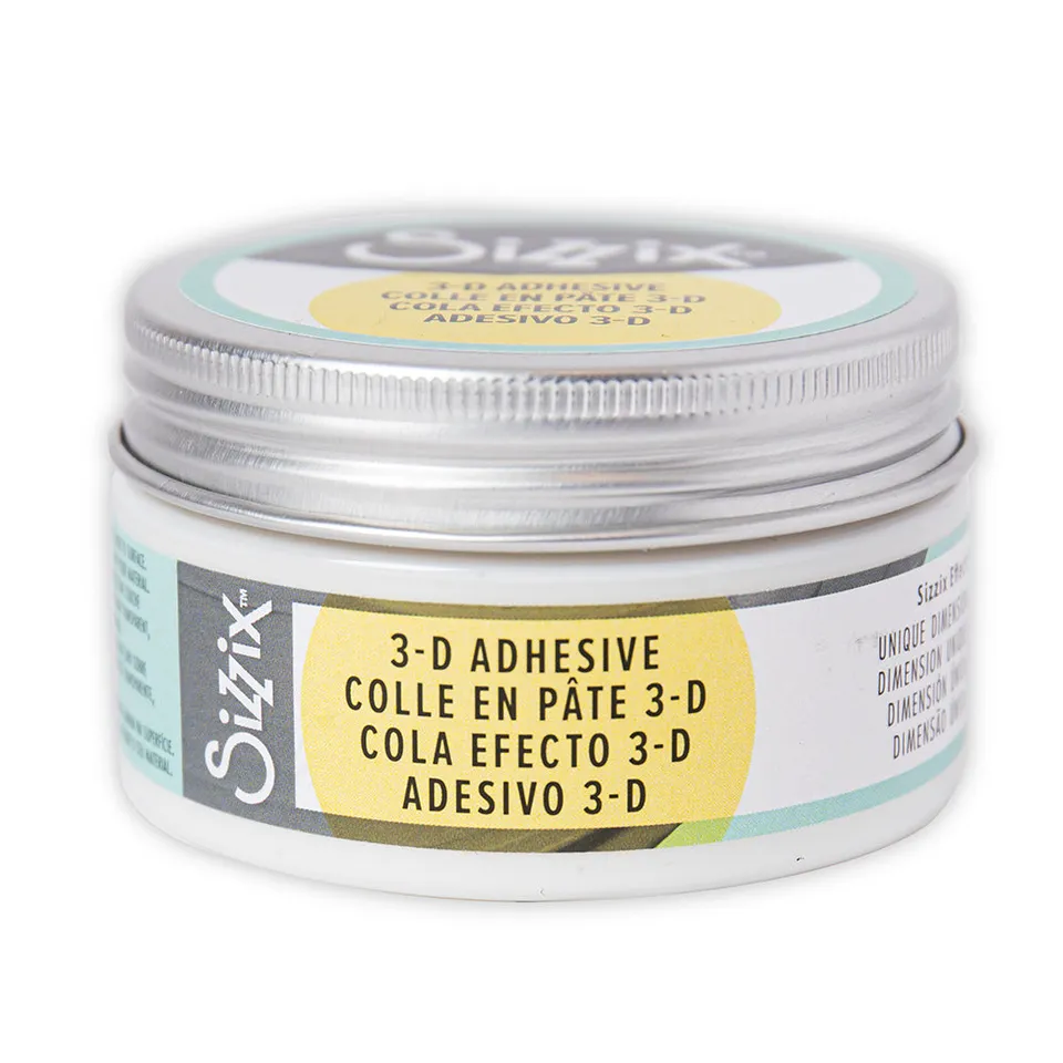 sizzix-effectz-3-d-adhesive-klebepaste-100-ml-transparent image 1
