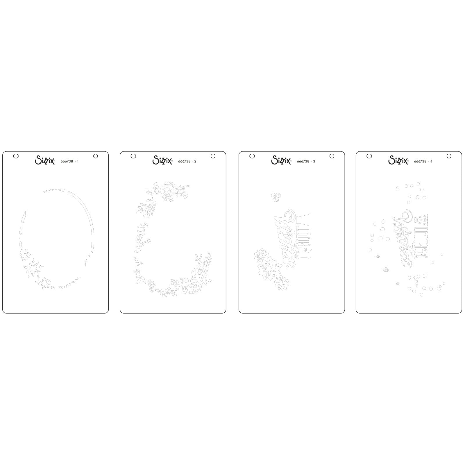 sizzix-layered-stencils-winter-wishes-3-schablone-a6-4er image 5