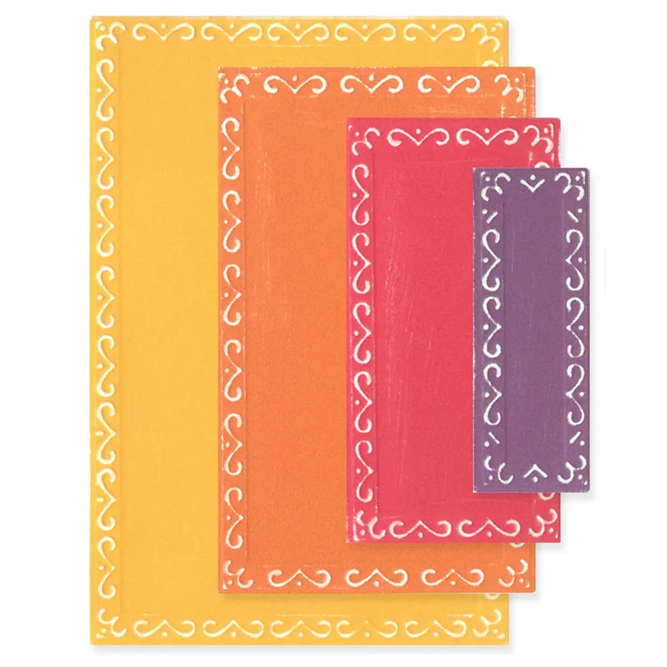 sizzix-framelits-renee-deco-rectangles-stanzform-9-tlg-rahmen image 1