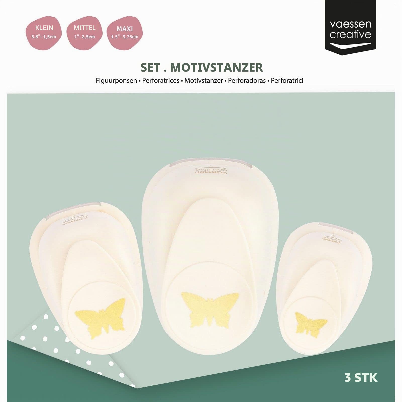 vaessen-cut-easy-motivstanzer-schmetterling-3er-set-9mm-3-5cm image 8