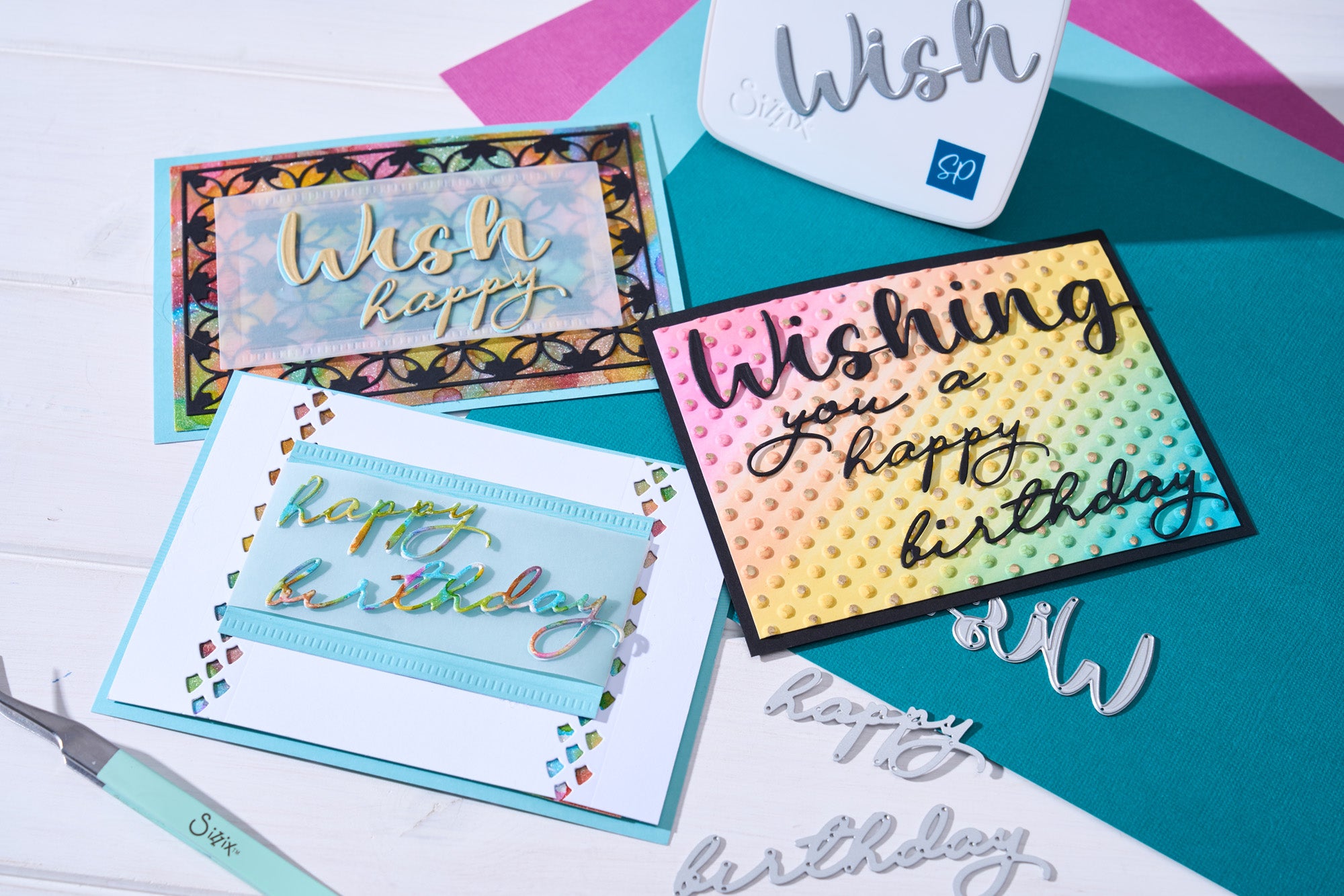 sizzix-thinlits-take-twos-wish-stanzformen-14er-schrift image 4