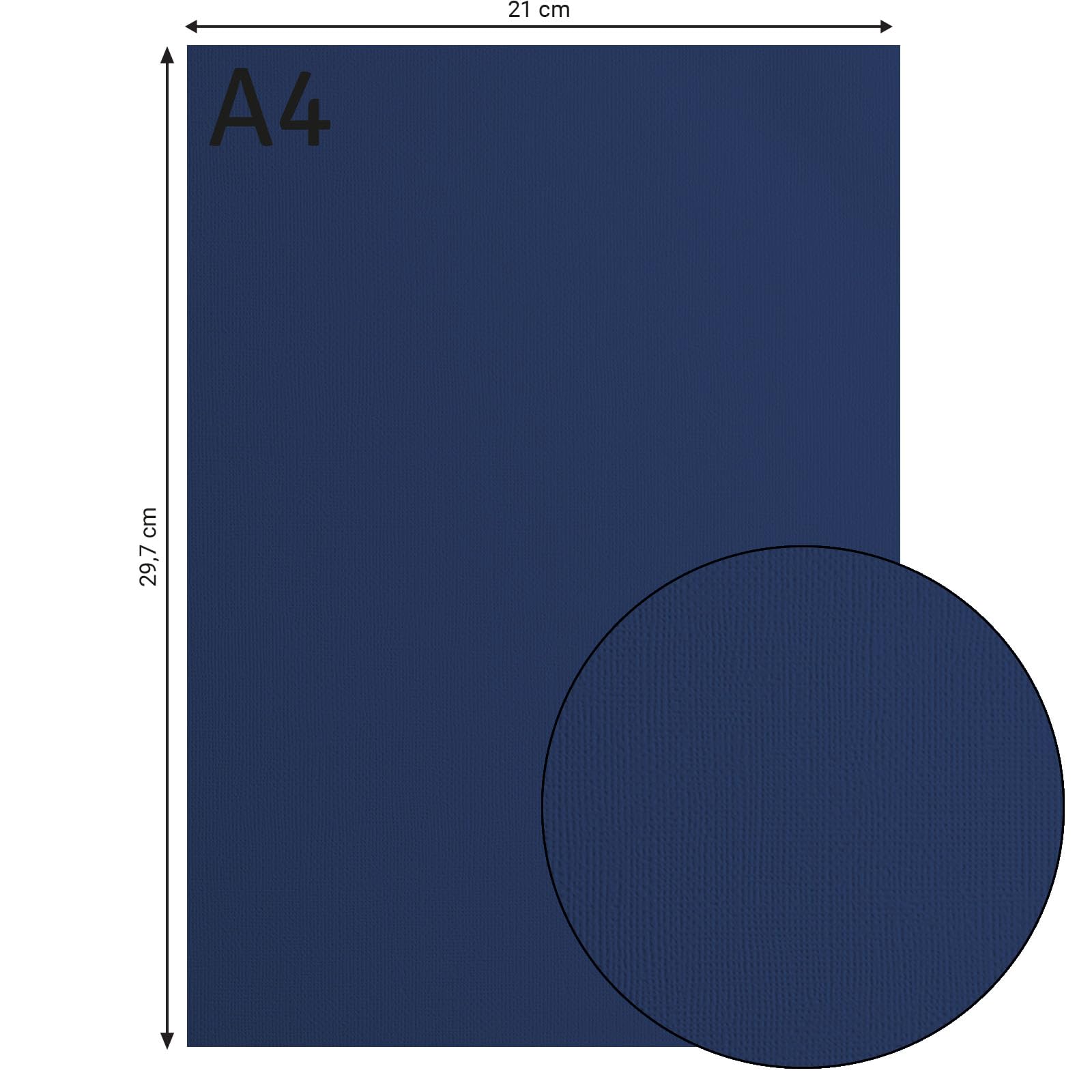 vaessen-creative-florence-tonkarton-a4-maritime-blau-25-blatt-216g image 3