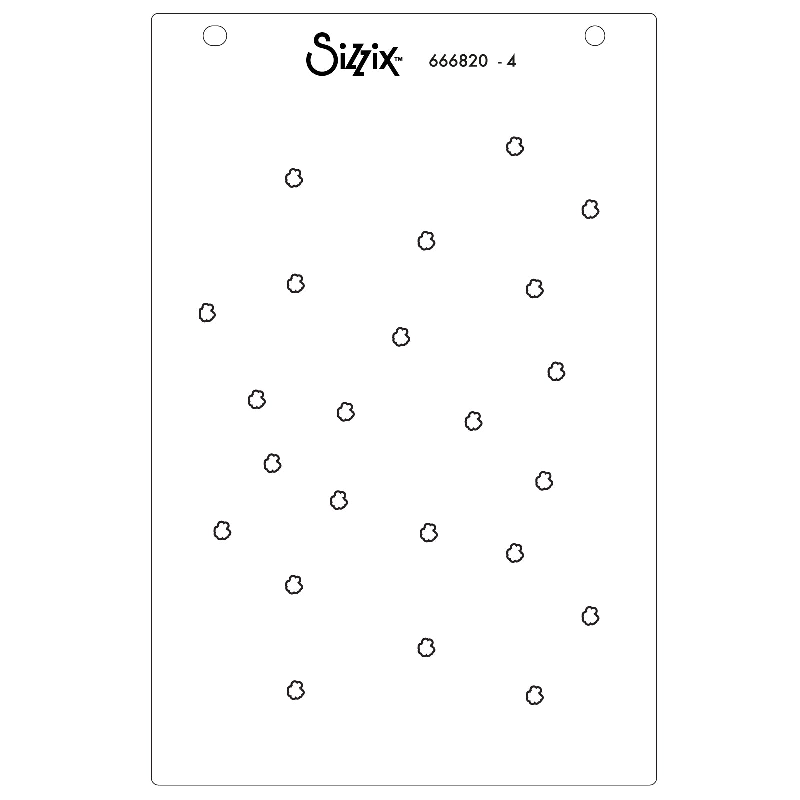 sizzix-a6-stencil-serene-sophisticate-2-schablonen-4er image 6