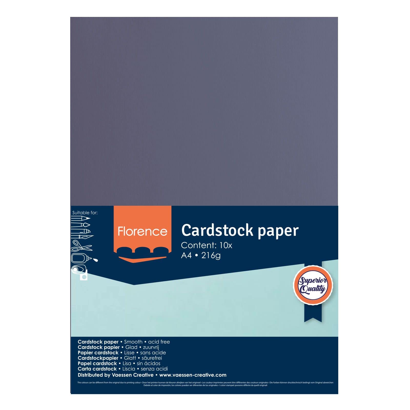 florence-cardstock-glatt-graphite-din-a4-10-bogen-216g image 6