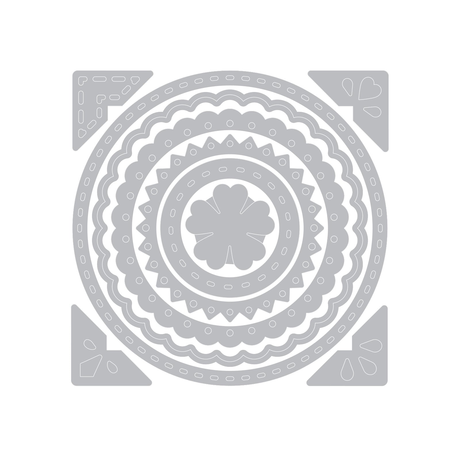 sizzix-framelits-circle-sentiments-stanzschablonen-10tlg-mit-stempel image 2