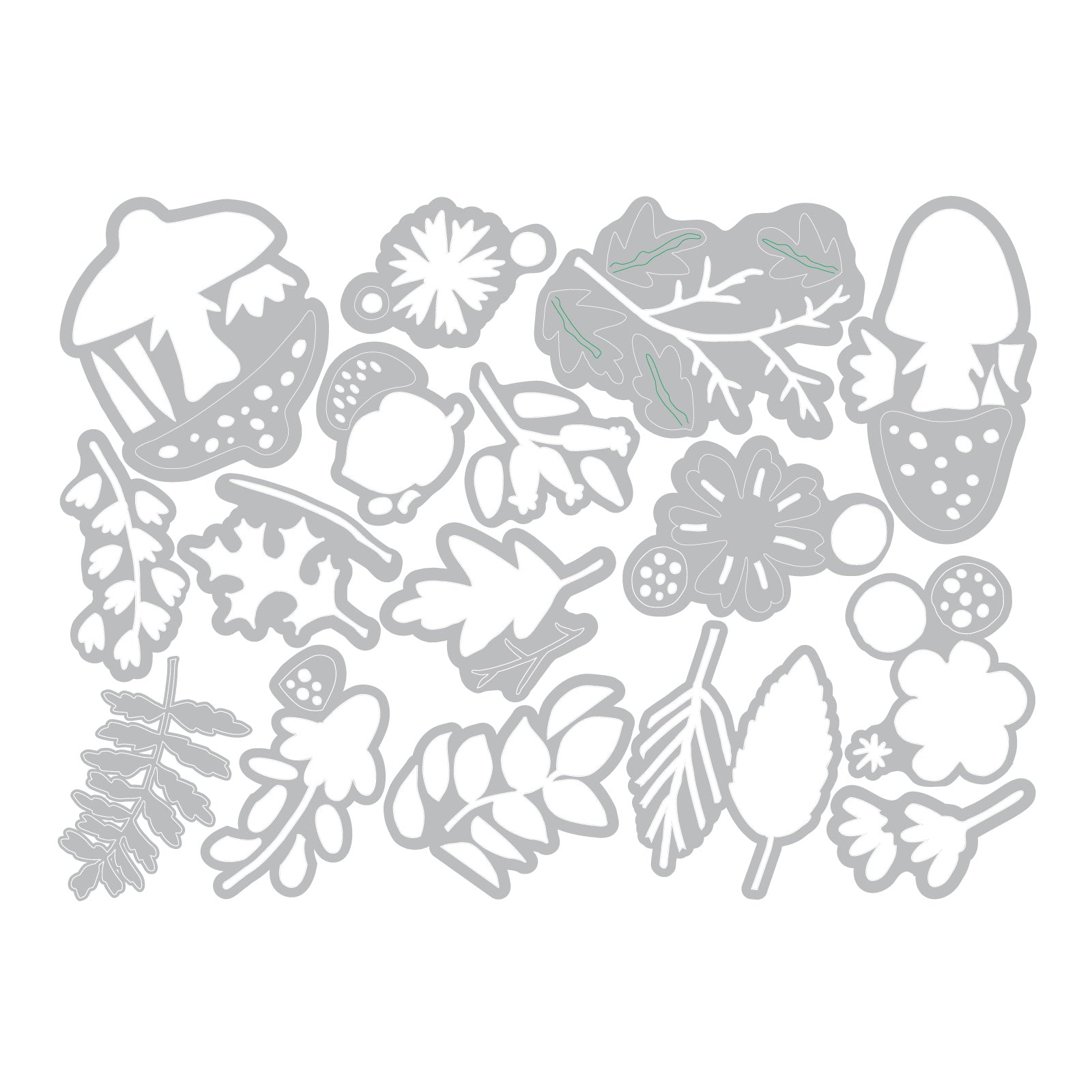 sizzix-thinlits-funky-foliage-stanzschablonen-bl-tter-16-tlg image 3