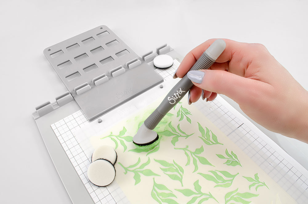sizzix-studio-blending-tool-set-wischwerkzeug-grau-7-tlg image 1