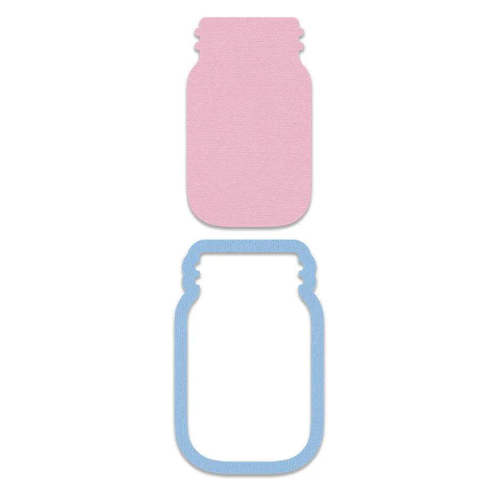 sizzix-framelits-jar-stanzschablonen-2-tlg-glas image 1