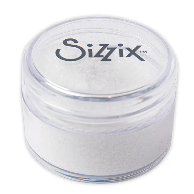sizzix-effectz-fine-glitter-bastelglitzer-wei-12g-plastikfrei image 1