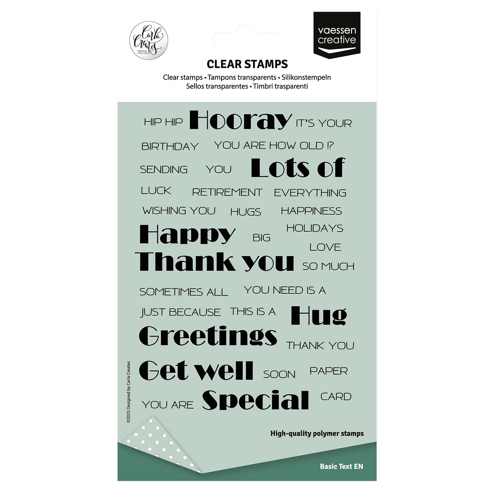 vaessen-creative-cut-easy-silikonstempel-niederl-ndische-texte-a6-set-mit-23-tra image 4
