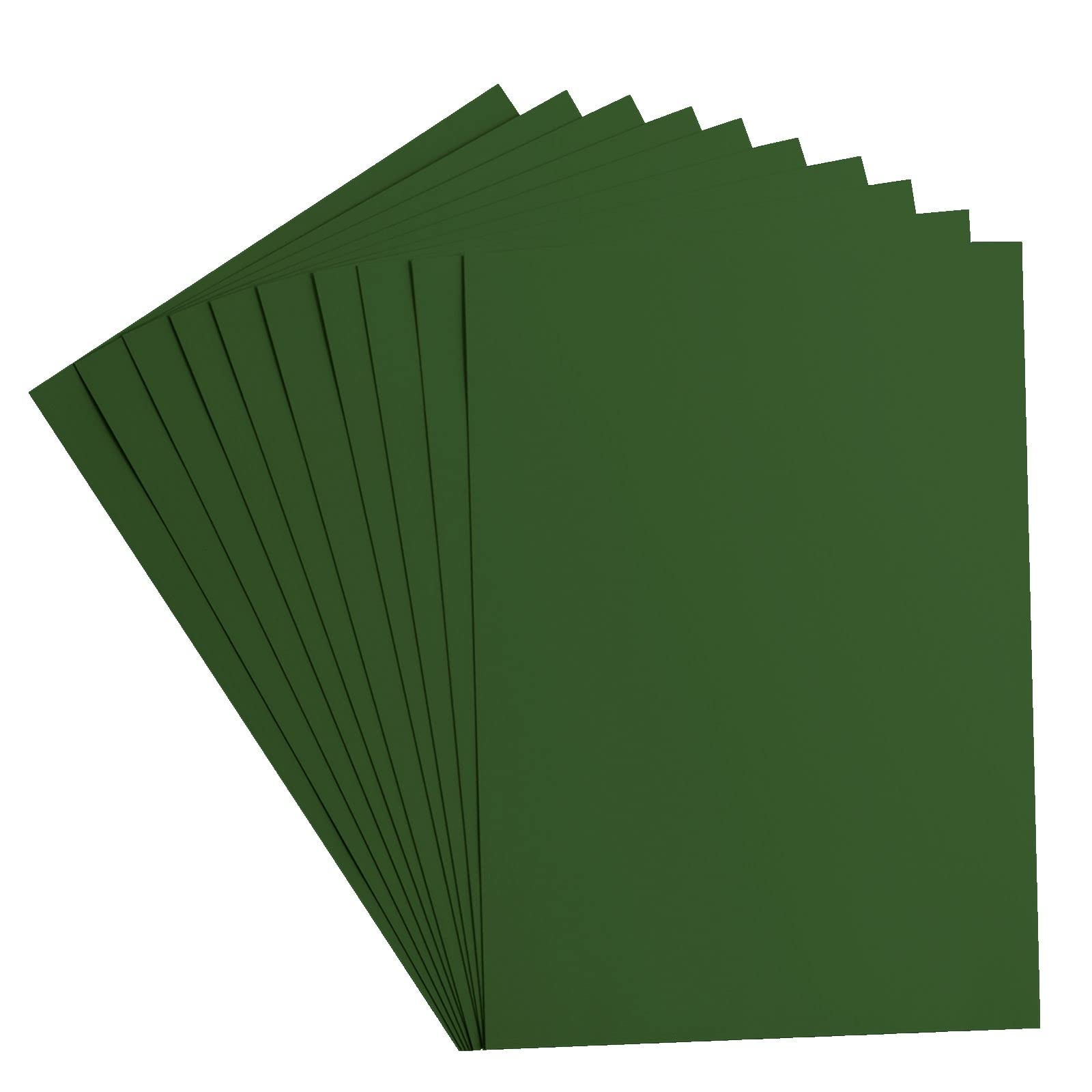 vaessen-florence-cardstock-papier-gr-n-a4-10-blatt-216g-glatt image 3