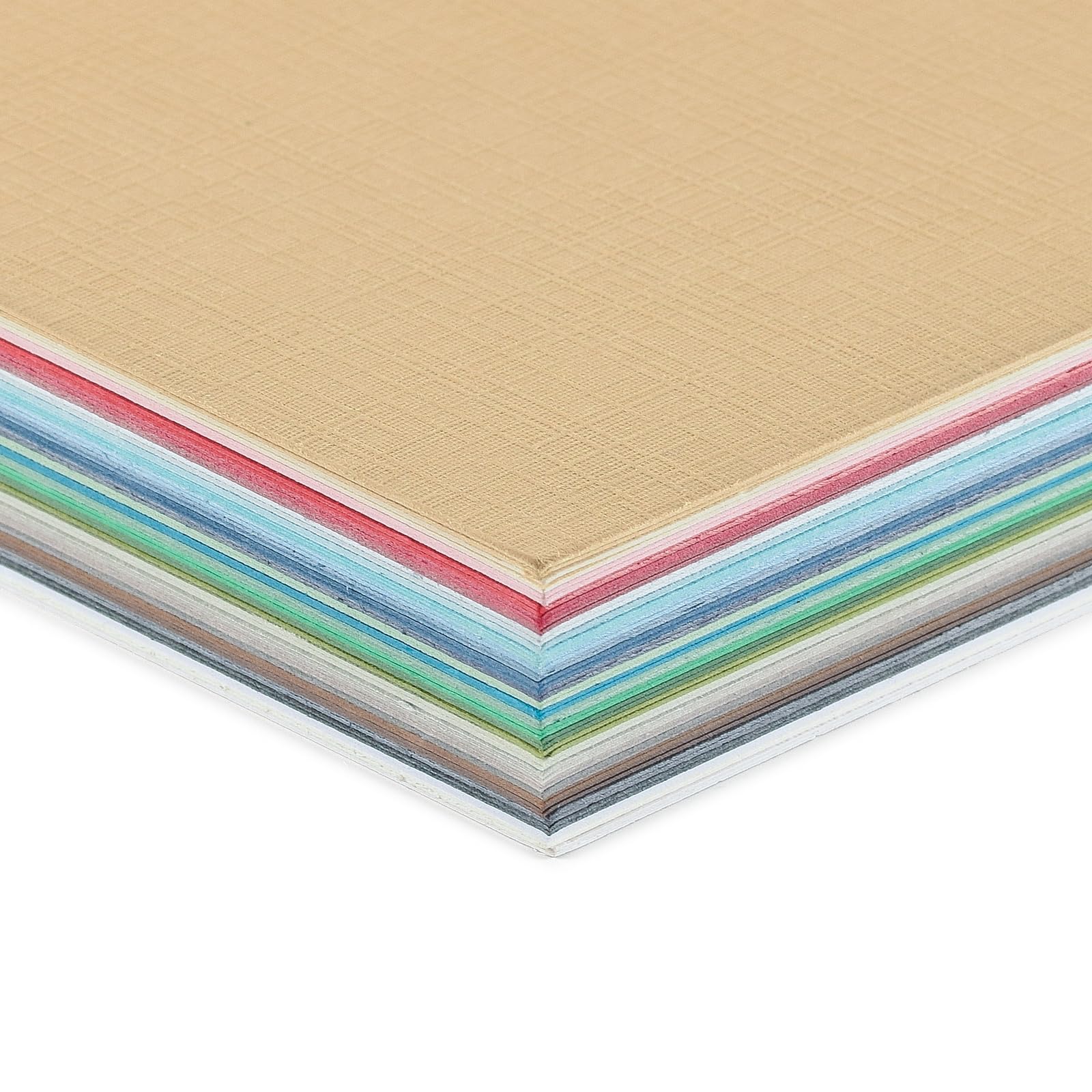 vaessen-creative-florence-tonkarton-30-5x30-5-60-bogen-bunt-leinen image 3