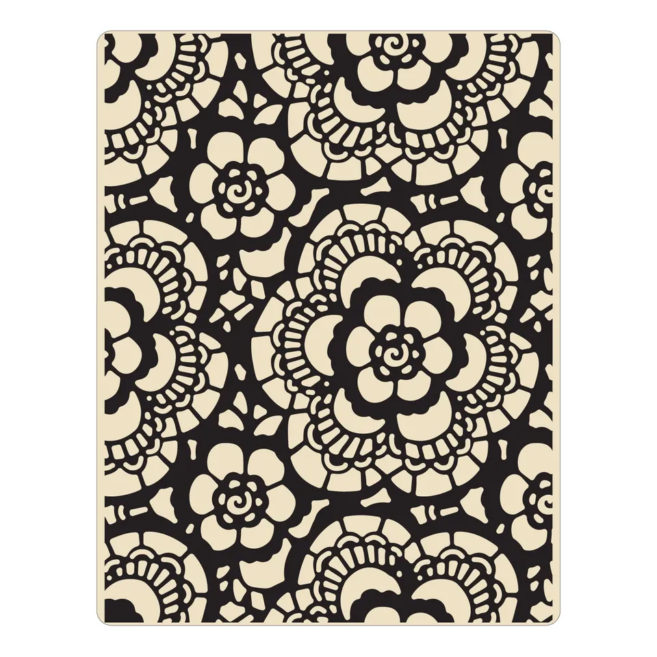 sizzix-texture-fades-lace-pr-gefolder-tim-holtz-spitze image 1