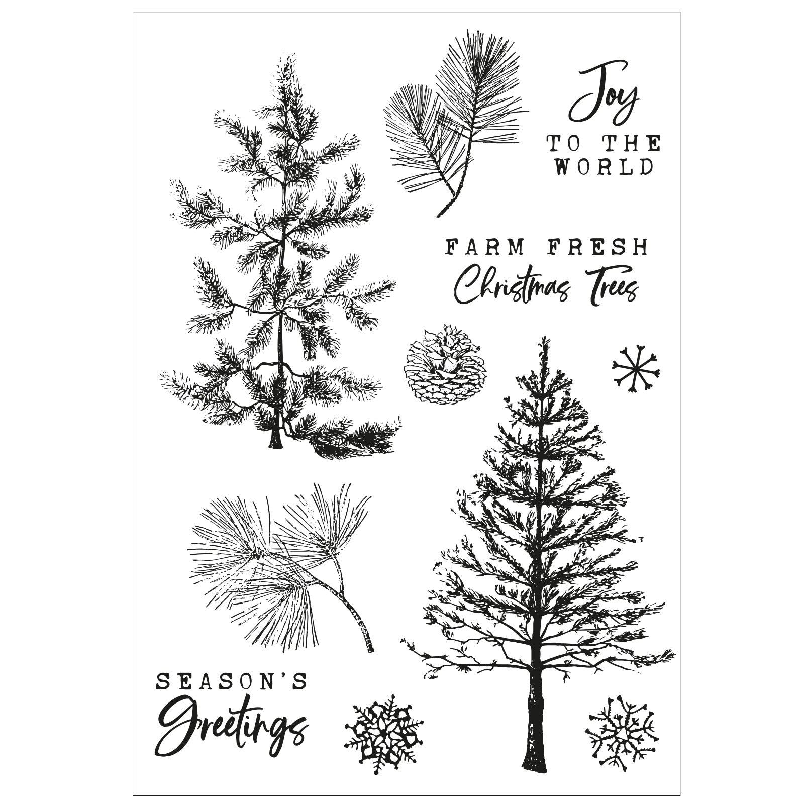 sizzix-framelits-pine-holidays-stempel-stanzen-a5-weihnachten image 3