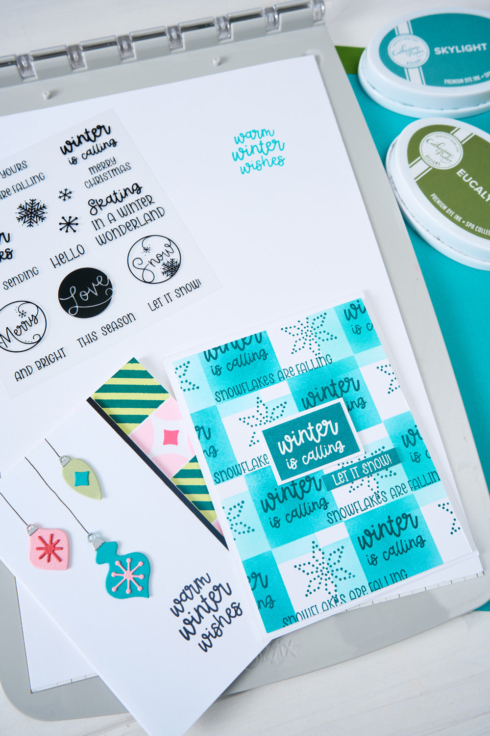 sizzix-clear-stamps-warm-winter-wishes-stempel-18tlg image 4