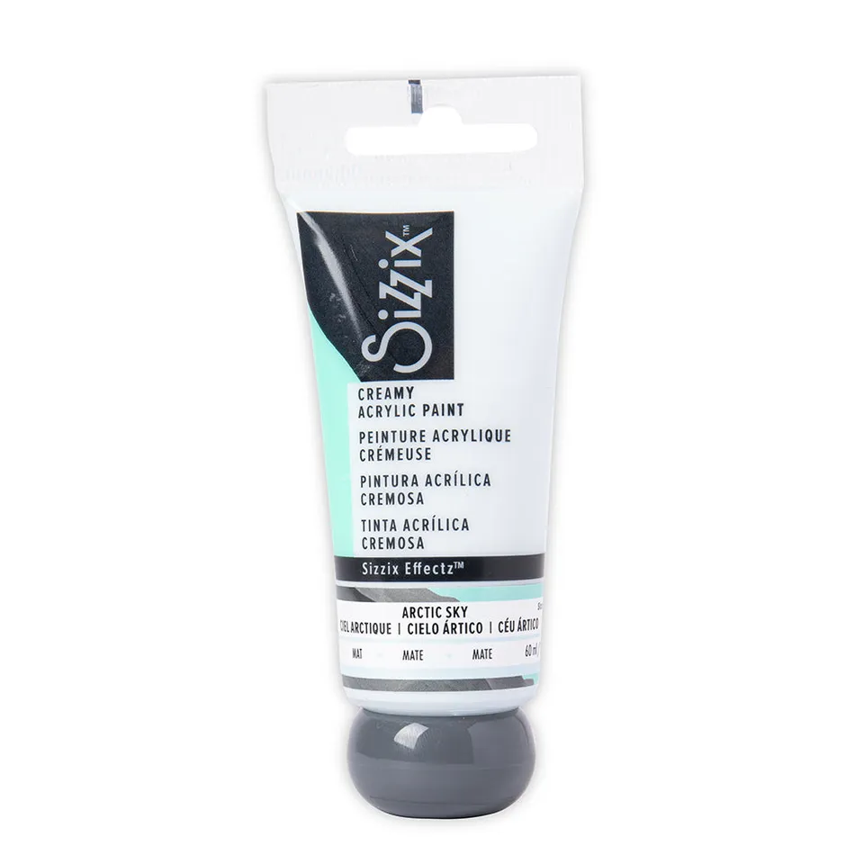 sizzix-effectz-creamy-matte-acrylfarbe-arctic-sky-60ml image 1