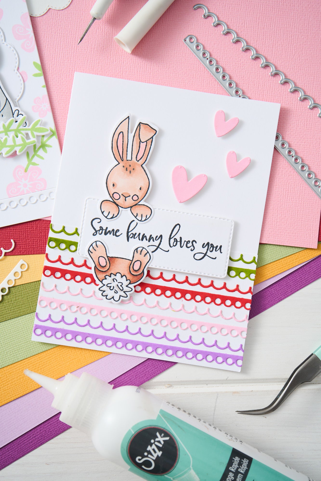 sizzix-clear-stamps-sending-sunshine-sentiments-stempelset-16-teilig image 7