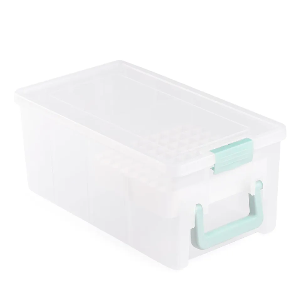 vaessen-creative-florence-karten-aufbewahrungsbox-transparent-39x21cm image 1