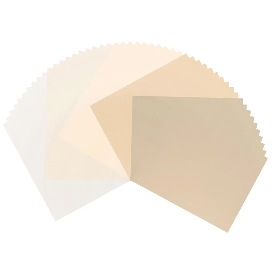 vaessen-creative-florence-kraftpapier-a4-braun-300g-100-b-gen image 1