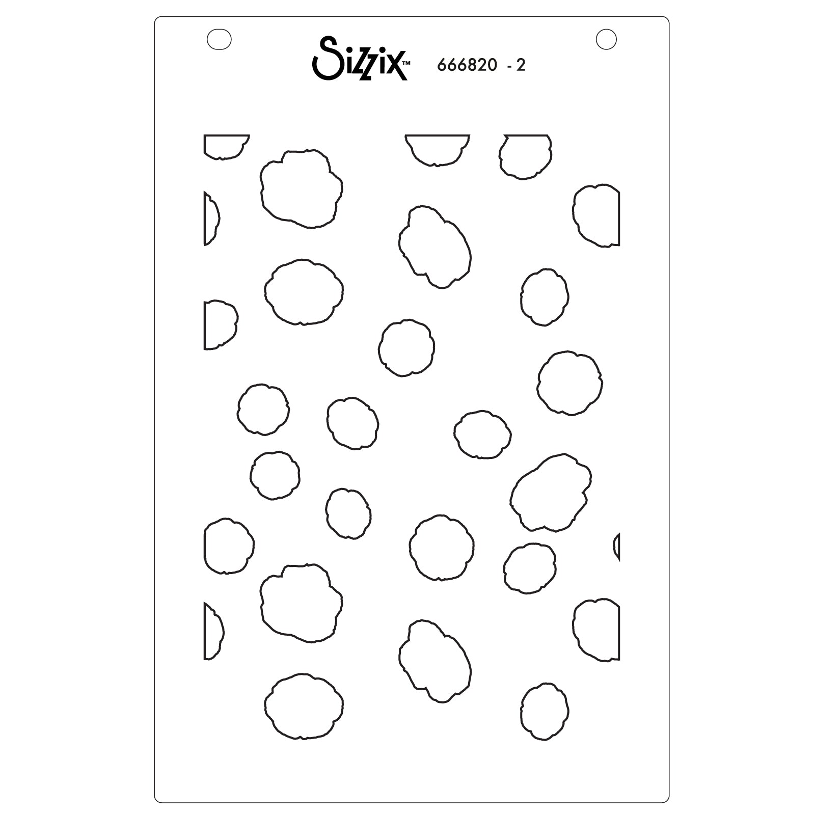 sizzix-a6-stencil-serene-sophisticate-2-schablonen-4er image 4