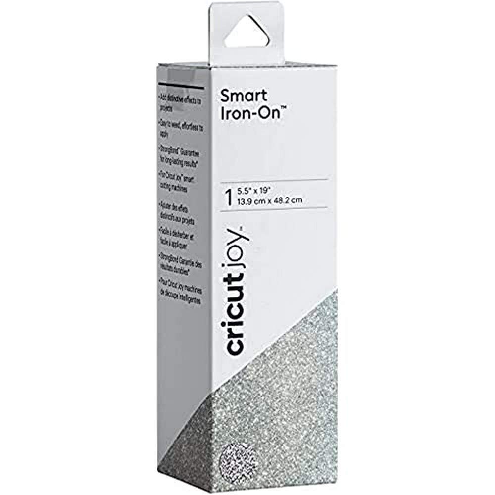 cricut-joy-smart-iron-on-glitzer-schwarz-13-9cm-x-48-2cm image 4
