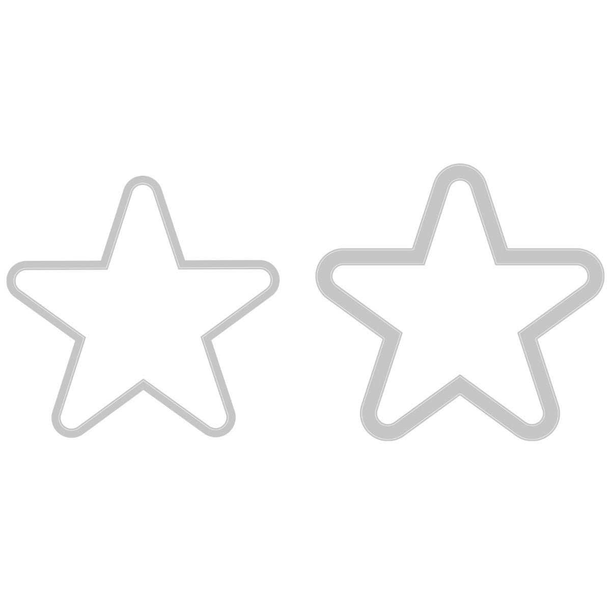 sizzix-framelits-stern-stanzschablonen-2pk-mit-kontur image 2