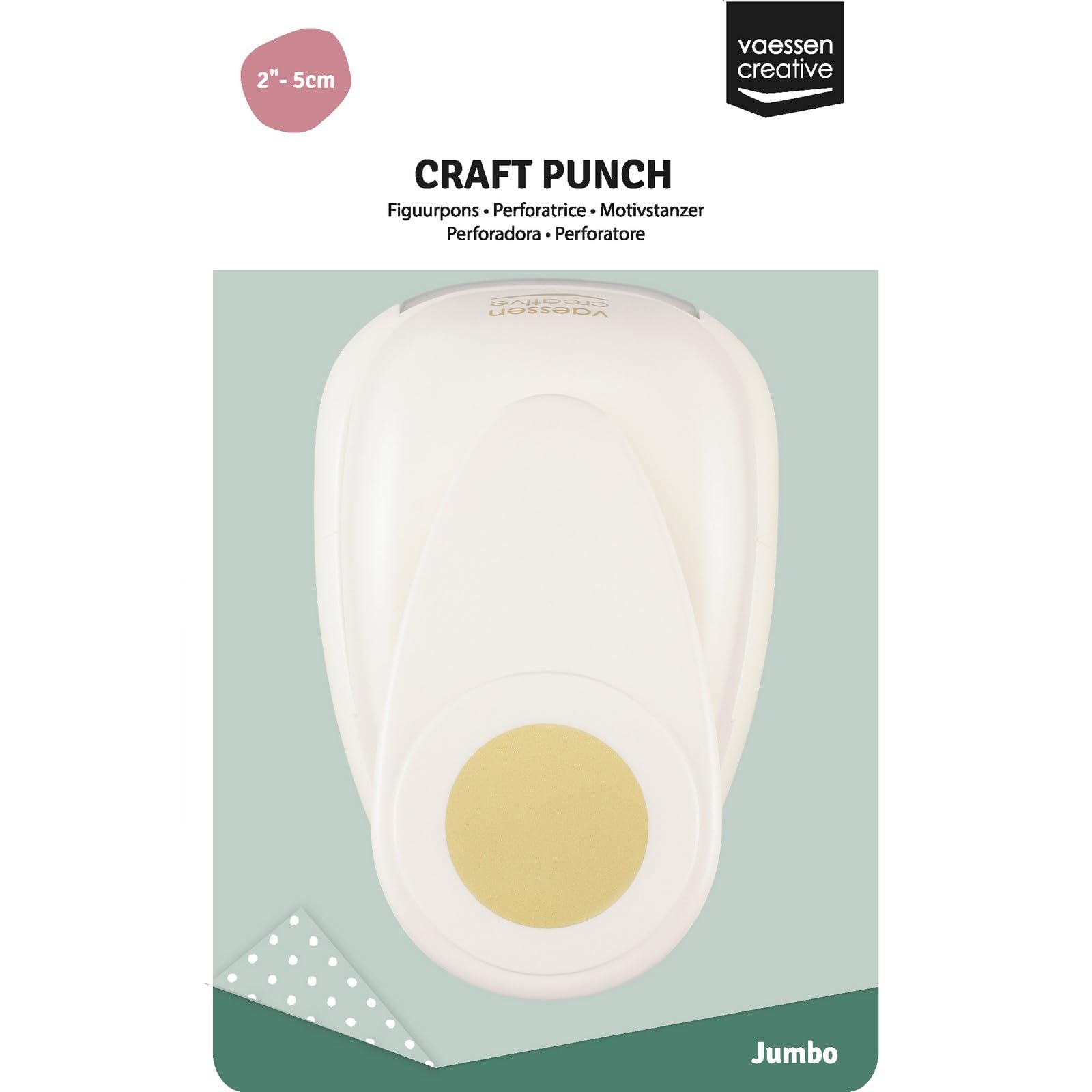 vaessen-creative-cut-easy-motivstanzer-kreis-4-5-cm-wei-gold image 4