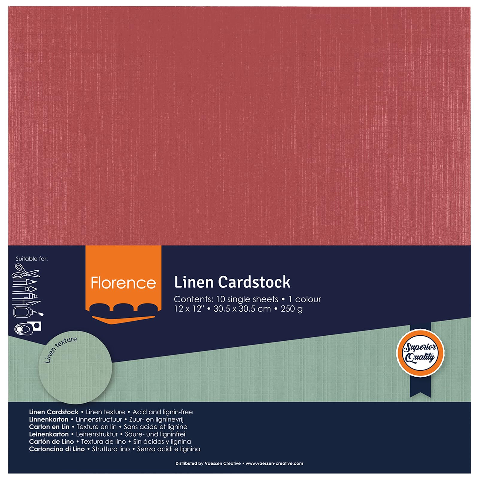 florence-tonkarton-cassis-rot-30-5x30-5cm-10-blatt-250g image 4