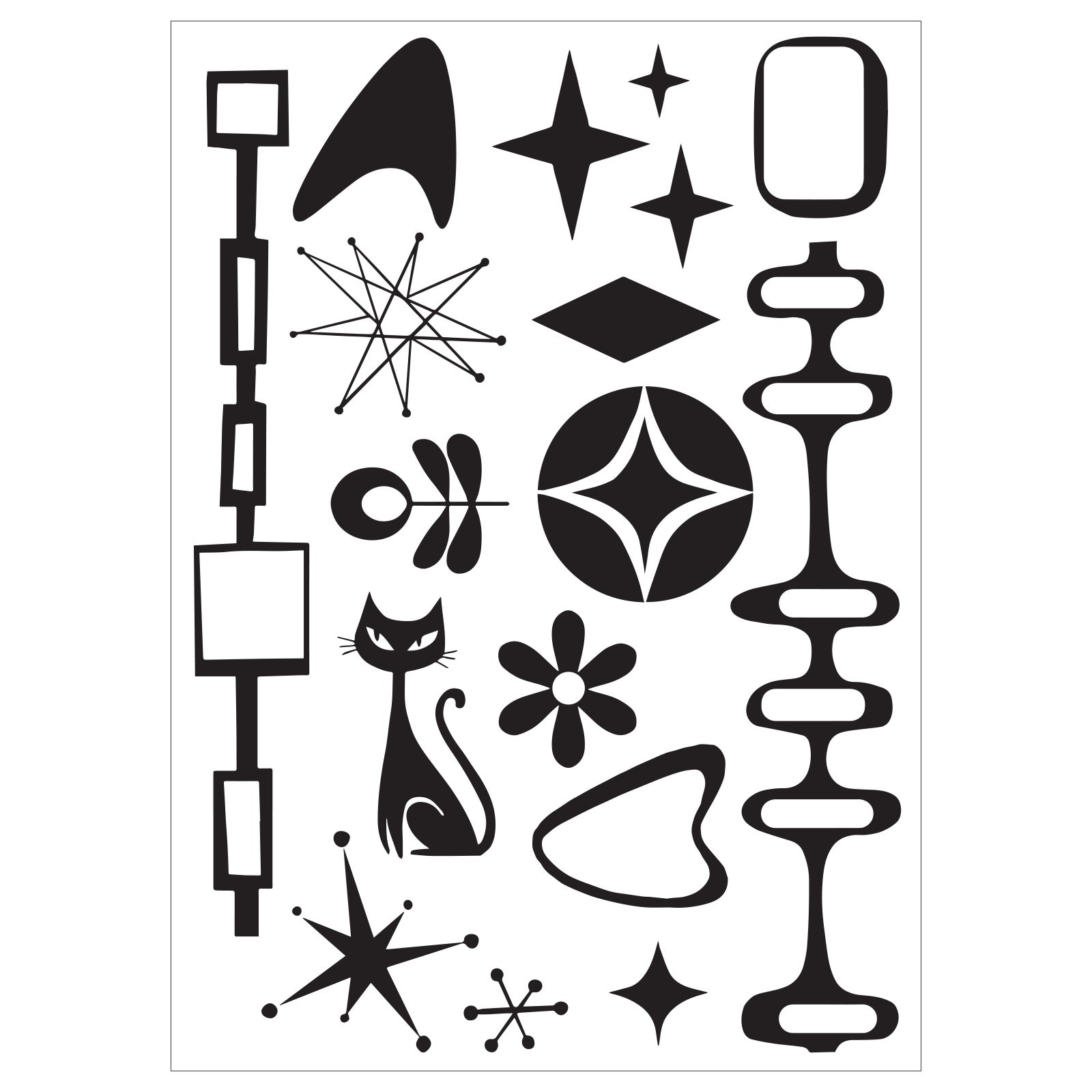 sizzix-studio-retro-stempel-schablonen-set-15-3tlg-hollins image 7