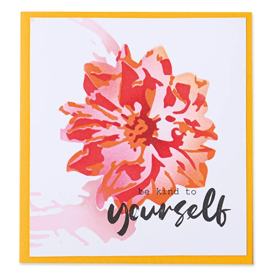 sizzix-layered-stencils-painted-flower-schablonen-4er-blumen image 1