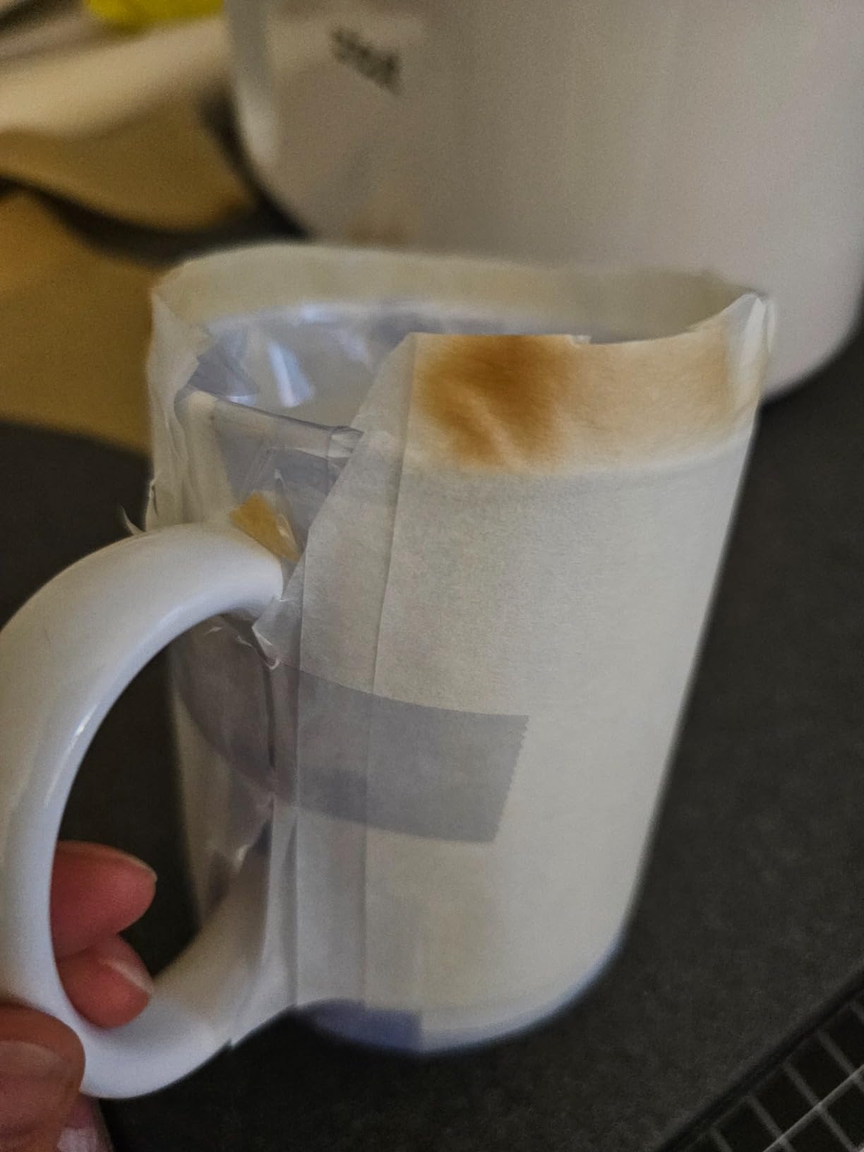 Nur bestimmte Becher