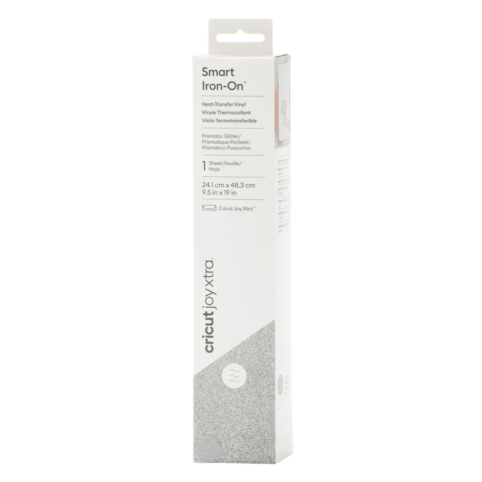 cricut-joy-xtra-smart-iron-on-glitzer-silber-24-1x48-3cm image 1