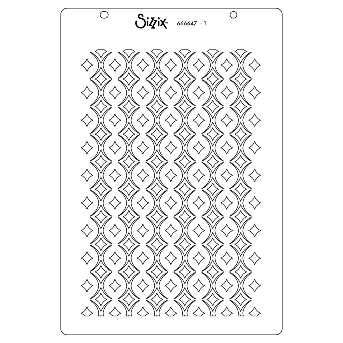 sizzix-a5-cosmopolitan-uptown-adornment-schablone-muster image 3