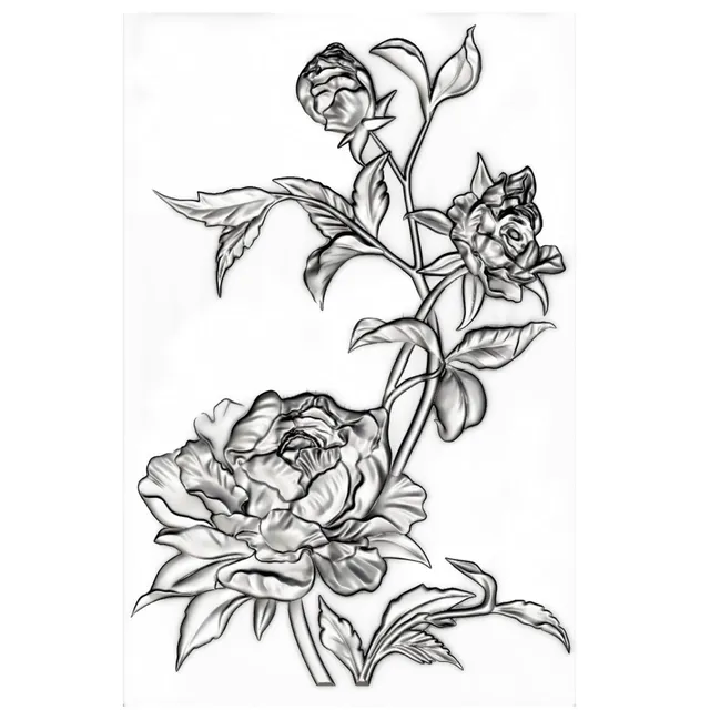 sizzix-3-d-texture-fades-mini-roses-pr-gefolder-tim-holtz image 1