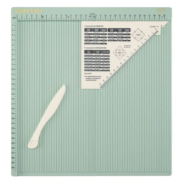 vaessen-creative-score-easy-falzbrett-gro-mintgr-n-30-5-x-30-5-cm-mehrzweck-falz image 1