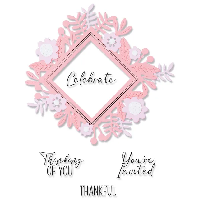 sizzix-framelits-floral-celebration-stanzschablonen-blumen-9-tlg image 1