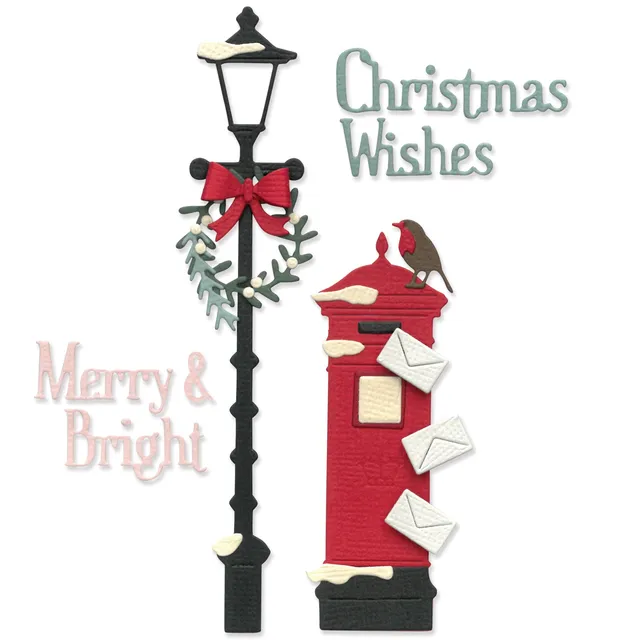 sizzix-thinlits-letters-at-christmas-stanzschablonen-17-tlg image 1