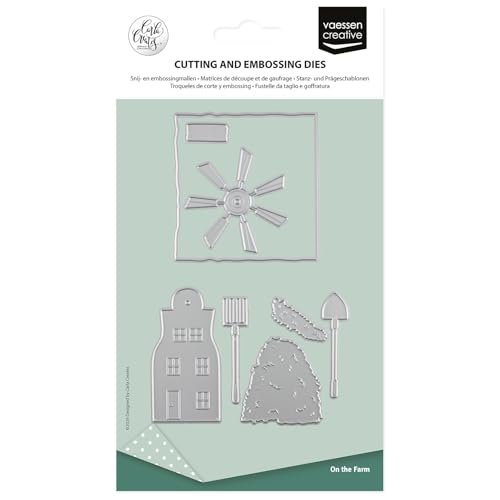 vaessen-creative-cut-easy-stanzschablonen-bauernhof-8-st-m-hle image 8