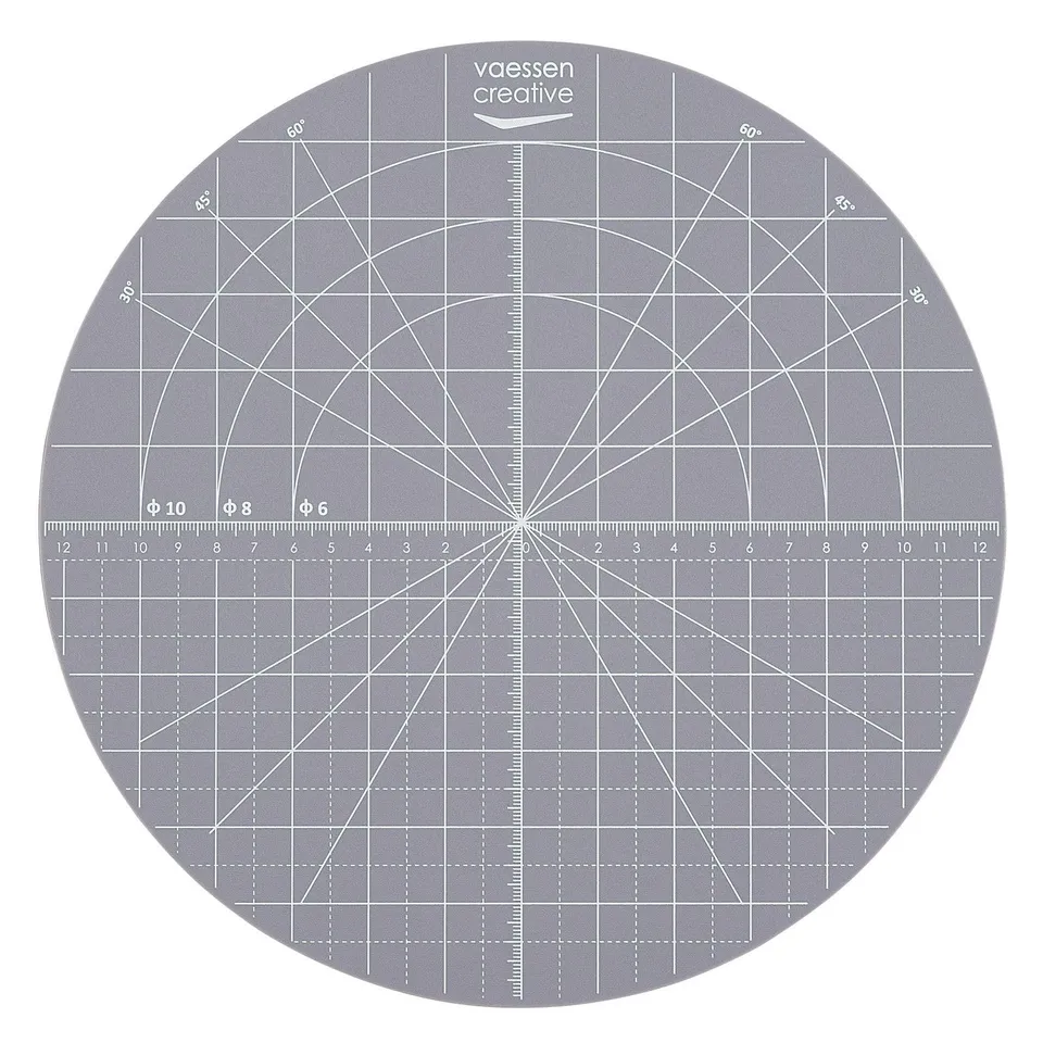 vaessen-score-easy-schneidematte-rund-25-3cm-selbstheilend image 1