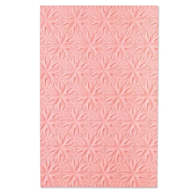 sizzix-3-d-embossing-folder-geometric-flowers-blumen-pr-gefolder image 1