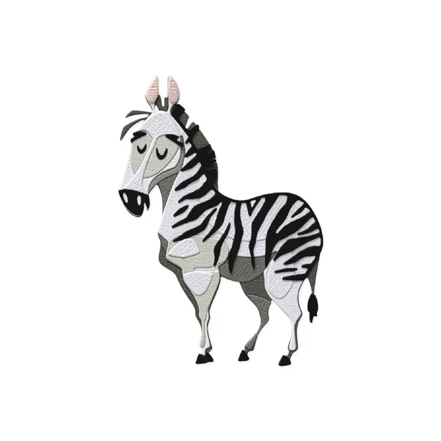 sizzix-thinlits-winifred-mini-colorize-stanzschablonen-11tlg-zebra image 1