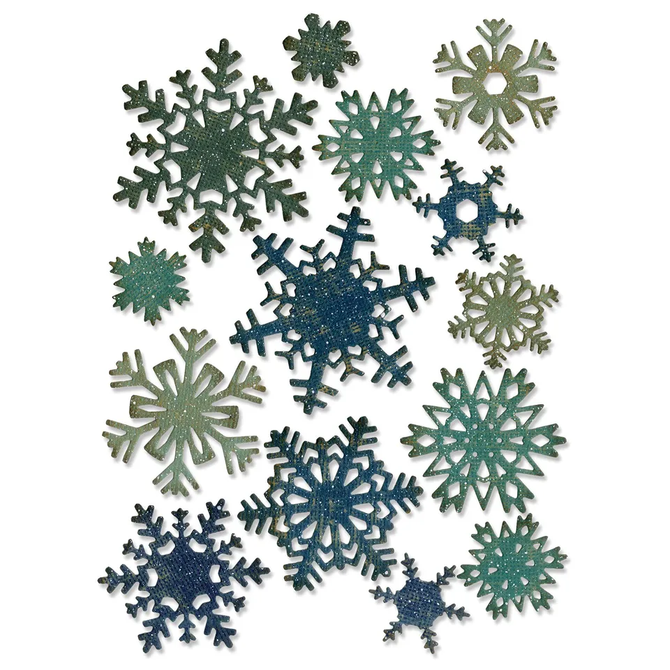 sizzix-thinlits-paper-snowflakes-mini-stanzformen-14-tlg-schneeflocken image 1