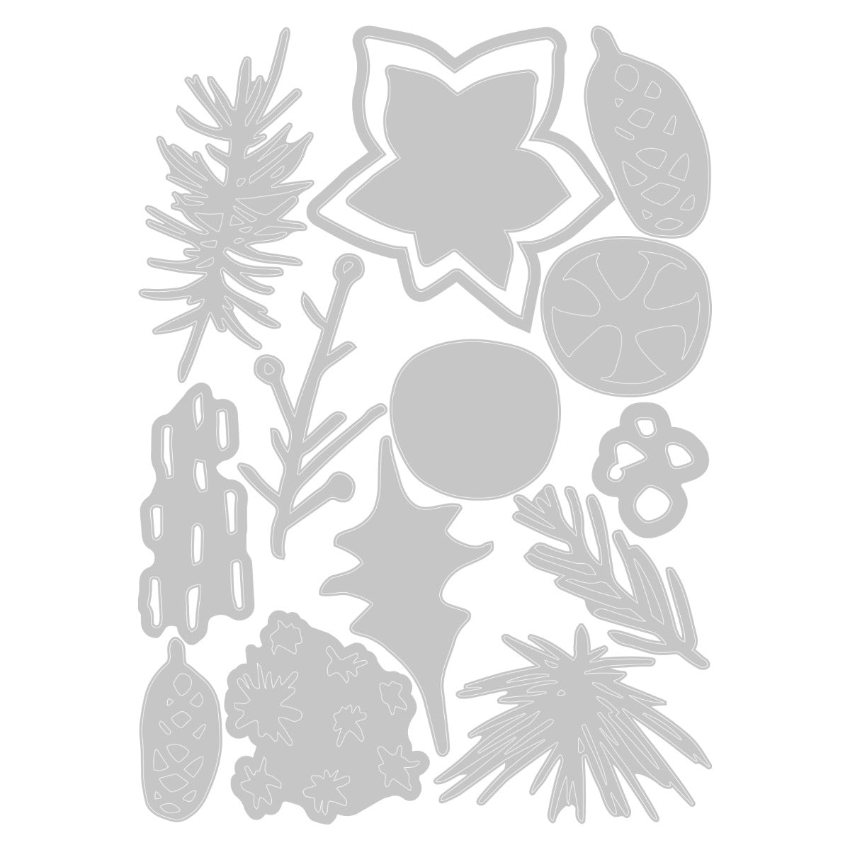 sizzix-thinlits-modern-festive-stanzen-14-tlg-tim-holtz image 2
