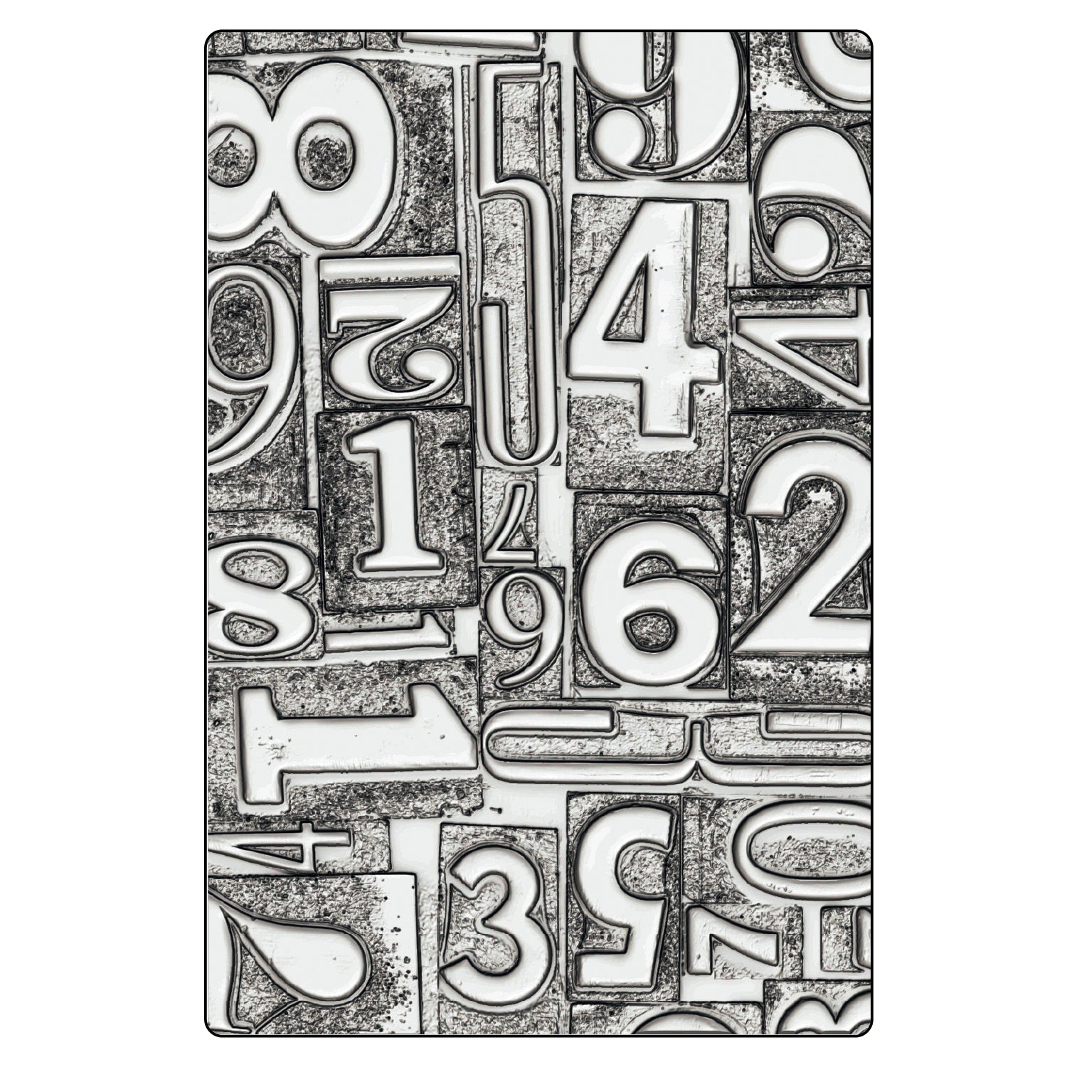 sizzix-3-d-texture-fades-pr-gefolder-numbered-a5-tim-holtz image 1