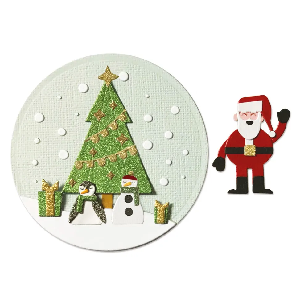 sizzix-thinlits-snowdome-stanzschablonen-8-tlg-schneekugel image 1