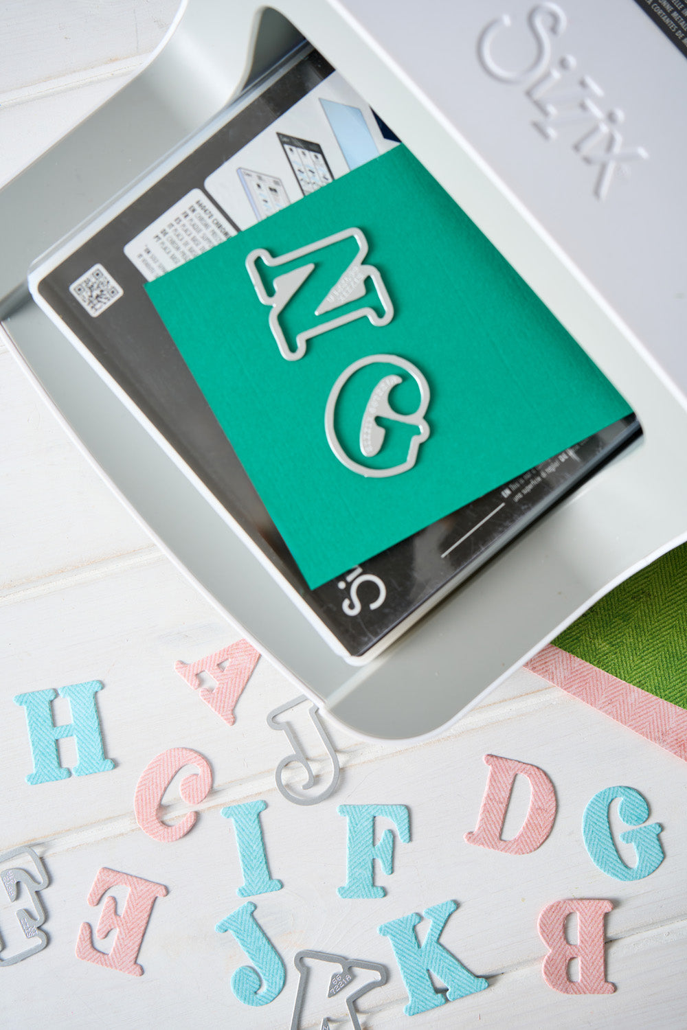 sizzix-thinlits-lino-type-revival-stanzschablonen-36tlg image 2