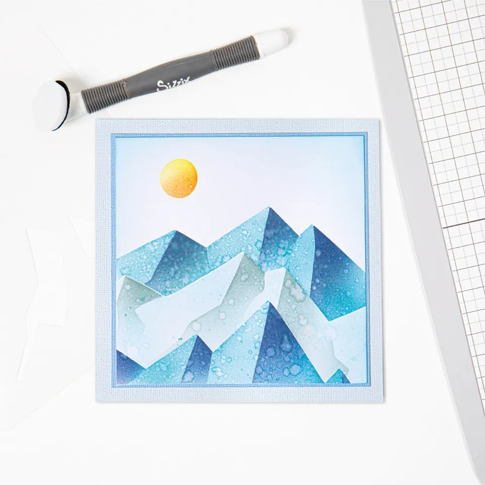 sizzix-layered-mountain-scene-schablonen-4tlg image 1