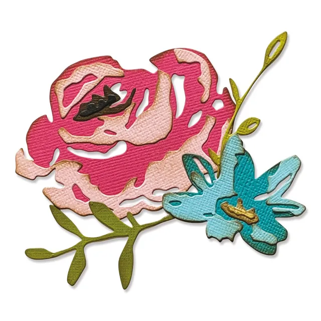 sizzix-thinlits-brushstroke-flowers-4-stanzschablonen-4er-blumen-layer image 1