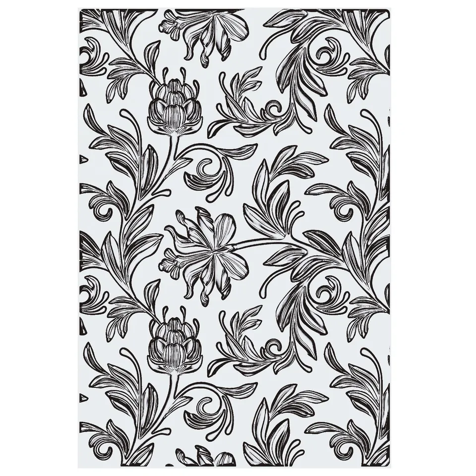 sizzix-3-d-botanical-large-a5-pr-gefolder-blumen-bl-tter image 1